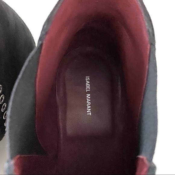 ISABEL MARANT SUEDE BOOTS - Picture 2 of 7